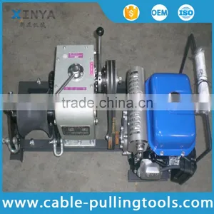 3 Ton Petrol Engine Powered Winch/Cable Drum Winch thumbnail-3