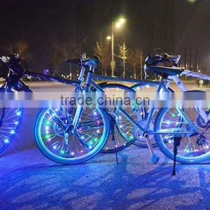 20 LED Bicycle Spoke Light Cycling Waterproof ABS Tire Tyre Wheel Bright Flashlight 6 Colors for MTB Road Bike thumbnail-4