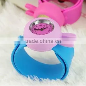 Promotional Kids' Silicone Quartz Slap Watch thumbnail-1