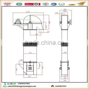 Top Quality Carbon Steel Bucket Elevator Supplier Flour Milling Machinery thumbnail-5