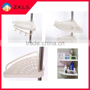 Household Home Wall Shelves Plastic Corner Bathroom Shelves thumbnail-5