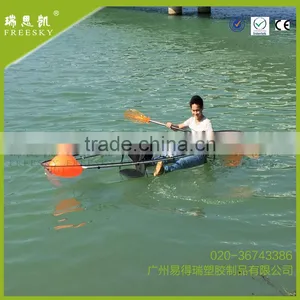 Made in China Passanger Fiberglass Hull Transparent Kayak for Sale thumbnail-3