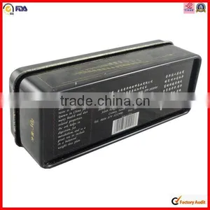 Factory Custom Rectangular Wine Metal Tin thumbnail-2