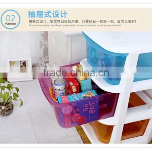 Vivinature Hot Sale for Storage Trolley With Three Tiers Drawers thumbnail-4