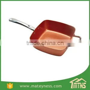 All in One Kitchen System Frying Pan Master Copper Chef Cookware thumbnail-2