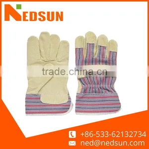 Protection Working Leather 10.5" Safety Gloves thumbnail-1