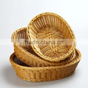 Linyi Poly Rattan Washable Bread Basket Bread Baskets thumbnail-1