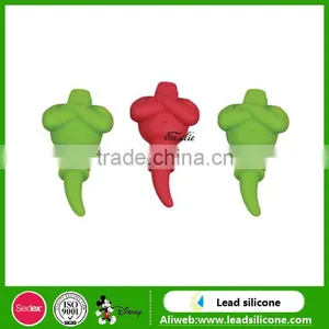 2017 Hot Selling Factory Wholesale Silicone Wine Bottle Stopper thumbnail-4