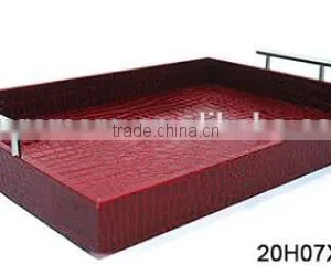 Popular Rectangular Tray With Two Metal Handles thumbnail-4