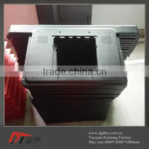 Customized ABS TV Back Saw Toothed Shape Cover by Vacuum Forming thumbnail-2