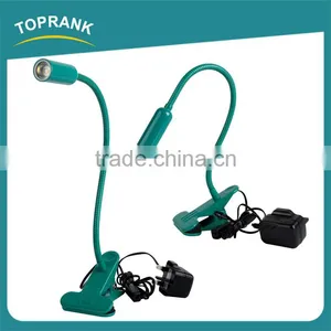 High Quality Rechargeable Clip Lamps Led Bedside Flexible Snake Led Reading Lamp thumbnail-1
