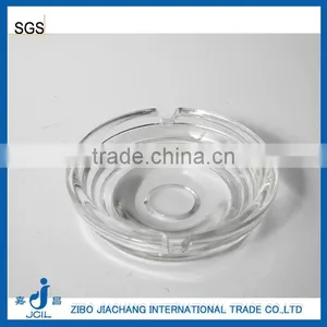 Wholesale Clear Small Round Glass Ashtray for Cigarette thumbnail-1