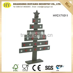 Cheap Christmas Decorative Wood Tree Wholesale thumbnail-3