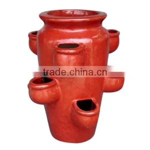 Ceramic Strawberry Pot From Viet Nam thumbnail-3
