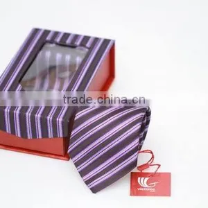 Set of Silk Neck Tie With Cufflinks and Handkerchief With Various Colors and Design thumbnail-5