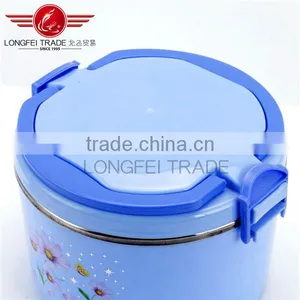 New Item Plastic Tiffin Lunch Box Set / PP+ Stainless Steel Food Container Of Different Size thumbnail-3