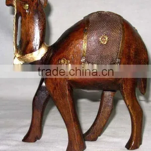 Wood Carved Animals/ Wood Carved Figures thumbnail-1