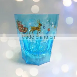 Plastic Led Light Prainting Christmas Decor With Decorative Christmas Cup thumbnail-1