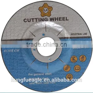 115*3*22.2mm Easy Cut Abrasive Cutting Wheel for SS thumbnail-1