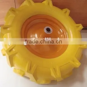 Flat Free Tire 4.00-8 pu Wheel thumbnail-6