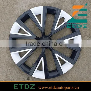 14inch BLACK/WHITE Color Car Wheel Cover thumbnail-1