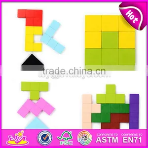 2017 Wholesale Best Educational Games Wooden Kids Puzzles W14A168 thumbnail-3