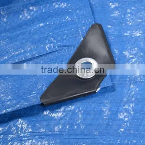 Multipurpose Waterproof Poly Tarp Reinforced Tarpaulin Perfect for Backpacking, Camping, Shelter, Shade, Ground Cover thumbnail-3