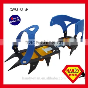 12 Points Strap on Ice Climbing Ice Traction Snow Shoe Ccrampons Crampon thumbnail-2