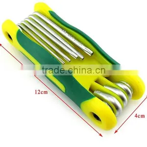 Berrylion Tools Mini Size CRV 8pcs Hex Key Set Torx Key Allen Wrench Set With High Quality thumbnail-3