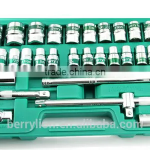 Berrylion Socket Set 32pcs Mirror Finished Socket Set CR-V Socket Set thumbnail-5