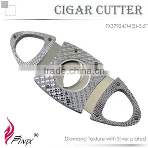 Oval Shaped Stainless Steel Blade Cohiba Cigar Cutters thumbnail-2