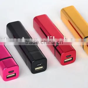 Fashion Design1800mAh Square Tube Power Bank Mobile Charger thumbnail-2