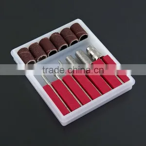 Professional 6pcs Nail Drill Kit Bits File For Electric Nail Drill & Filling System thumbnail-1