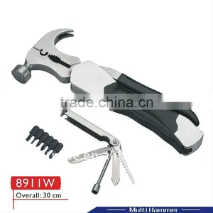 Promotion Hardware Mini Multi Function Pocket Hand Tool Hammers With Axe 8911W thumbnail-1