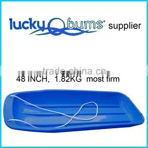 48-Inch, Blue High Quality Brand New Kids/Adult Winter Skiing Snow Sports Thicken Plastic Boards Sledge Pad Sled thumbnail-1