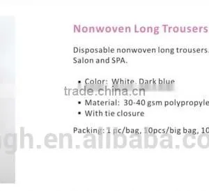 Disposable Non Woven Long Trousers thumbnail-1