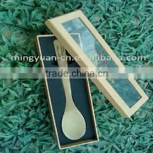 Superior Gift Box Resturant Present Bamboo Spoons thumbnail-1