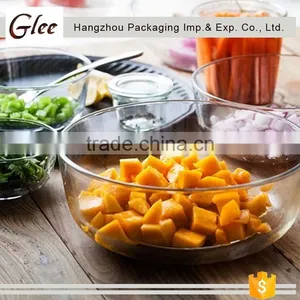 Lovely Hot -sale Trendy High Quality Colored Glass Fruit Bowls Salad Bowl thumbnail-1