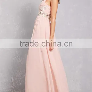 China Clothing OEM Women Fashion Dresses Women Lace Panel Gown thumbnail-2