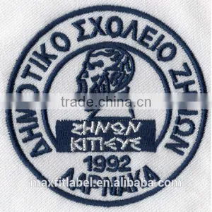 Factory Price for Various Kinds of Clothing Custom Embroidery Patch 100% Embroidery Patches thumbnail-1
