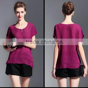 China Manufacturer Women Loose Tops Wholesale Online thumbnail-1