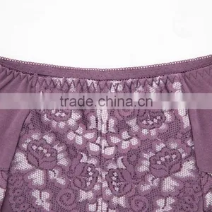 High Quality Custom 95% Cotton 5% Spandex With Lace Sexy Fancy Woman Underwear thumbnail-6
