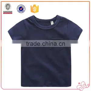 China Apparel Supplier Factory Direct Printed Custom Kids Clothes Child T-shirt With Pocket thumbnail-5