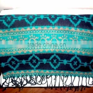 Designer Acrylic Shawl Cashmere Look ,60 cm x 200 cm thumbnail-1