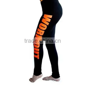 New Style Latest Fully Sublimation Printing Compression Tight Yoga Pants thumbnail-4