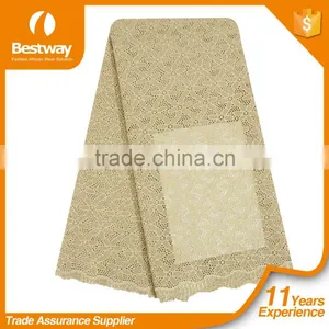 Heavy Lace Swiss Cotton Lace With Embriodery SL0402-6 thumbnail-4