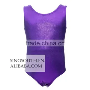 2017 Wholesale Kids Girl's Dance Girls Shiny Leotard Girls Gymnastics thumbnail-1