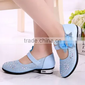 Zm50114b 2017 pu Leather Girls Sandal Shoes Wholesale Childer Shoe Wih Bowknot thumbnail-4