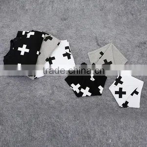Baby Boy Girls Climb Clothing Romper New Fashion Cotton Design Garment Jumpsuit Set Hat Short-sleeved 2pcs Outfit Guangzhou Sale thumbnail-5