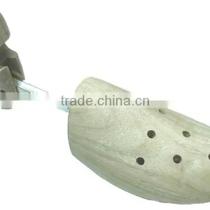 Fancy Birch Wood Boot Shoe Stretcher thumbnail-1